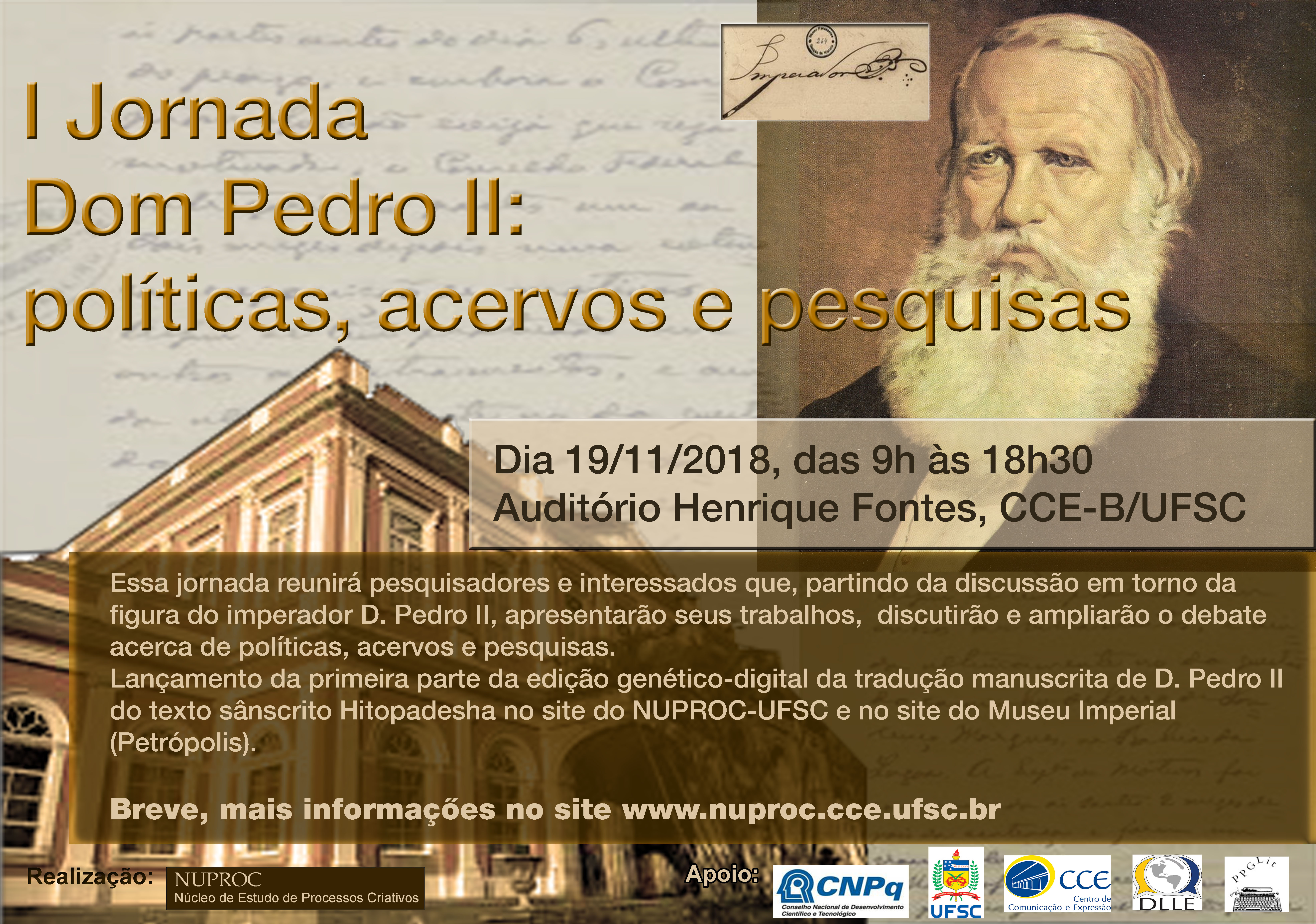 o processo criativo na traduÃ§Ã£o de dom pedro ii  - NUPROC - UFSC